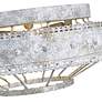 4_Golden Lighting Ferris 14" Wide French White 2-Light Ceiling Light more views