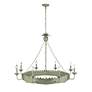 5_Golden Lighting Finley 42" 8-Light Vintage Sage Candelabra Chandelier more views
