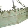 6_Golden Lighting Finley 42" 8-Light Vintage Sage Candelabra Chandelier more views