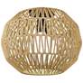 6_Golden Lighting Florence 14" Wide Woven Rope Modern Ceiling Light more views
