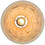 Golden Lighting Hathaway 10 1/4" Wide Matte Black Basket Mini Pendant