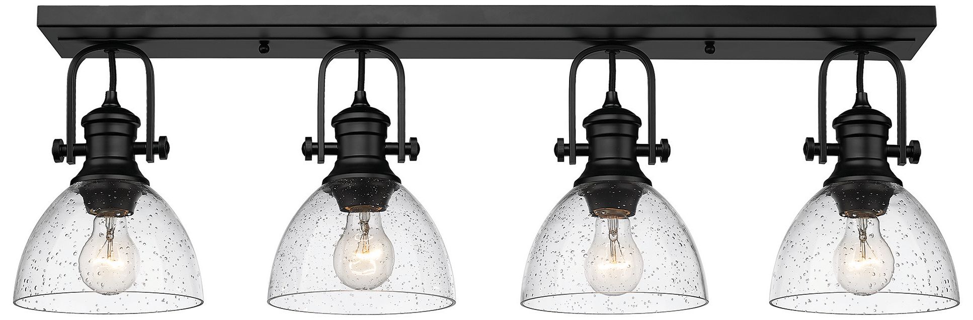 Golden Lighting Hines Black Collection