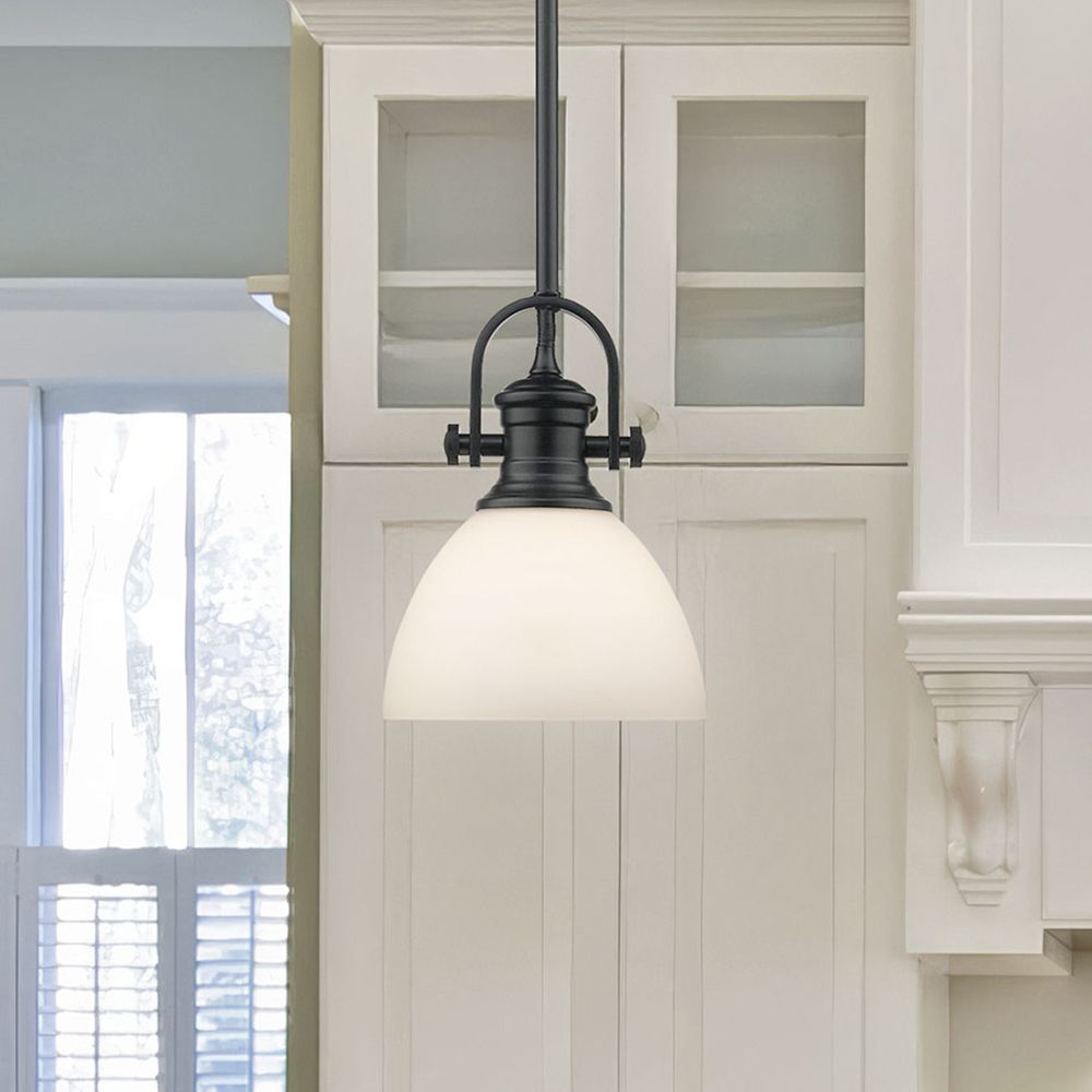 Golden Lighting Hines Black Collection