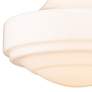 3_Golden Lighting Ingalls 16" Modern Brass White Glass Pendant Light more views