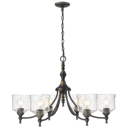 Golden Lighting Keating Black Collection