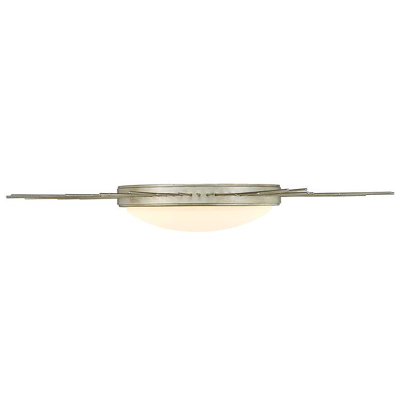 Image 3 Golden Lighting Kieran 24" Wide White Gold Sunburst LED Ceiling Light more views