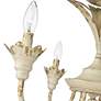 5_Golden Lighting Lillianne 28 1/2" Wide Semi-flush in Antique Ivory more views