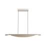 2_Golden Lighting Luma 42" Sand Nickel Modern LED Linear Pendant more views