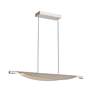 3_Golden Lighting Luma 42" Sand Nickel Modern LED Linear Pendant more views