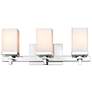 1_Golden Lighting Maddox 19 1/2" Chrome Opal Glass 3-Light Bath Light