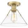 2_Golden Lighting Orwell 10" Wide Flushmount