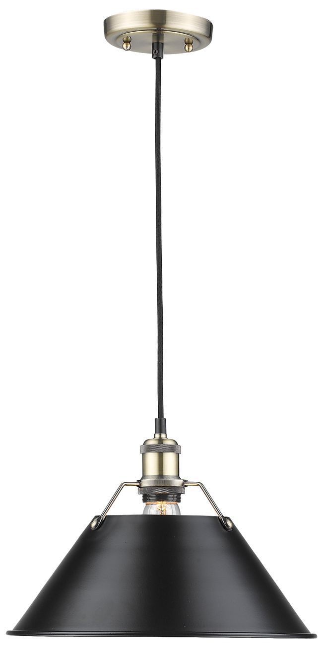 Golden Lighting Orwell Black Collection