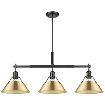 Golden Lighting Orwell Black Collection