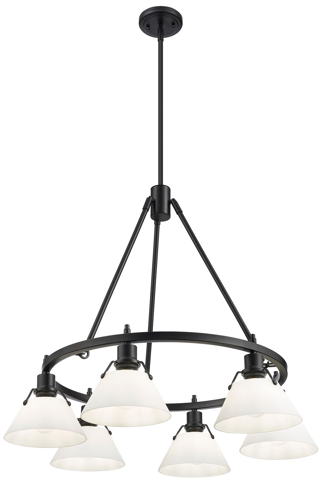 Golden Lighting Orwell Black Collection