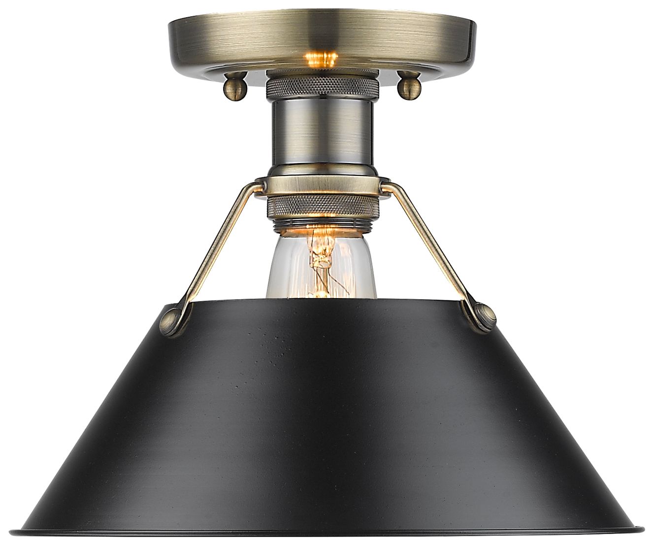 Golden Lighting Orwell Brass - Antique Brass Collection