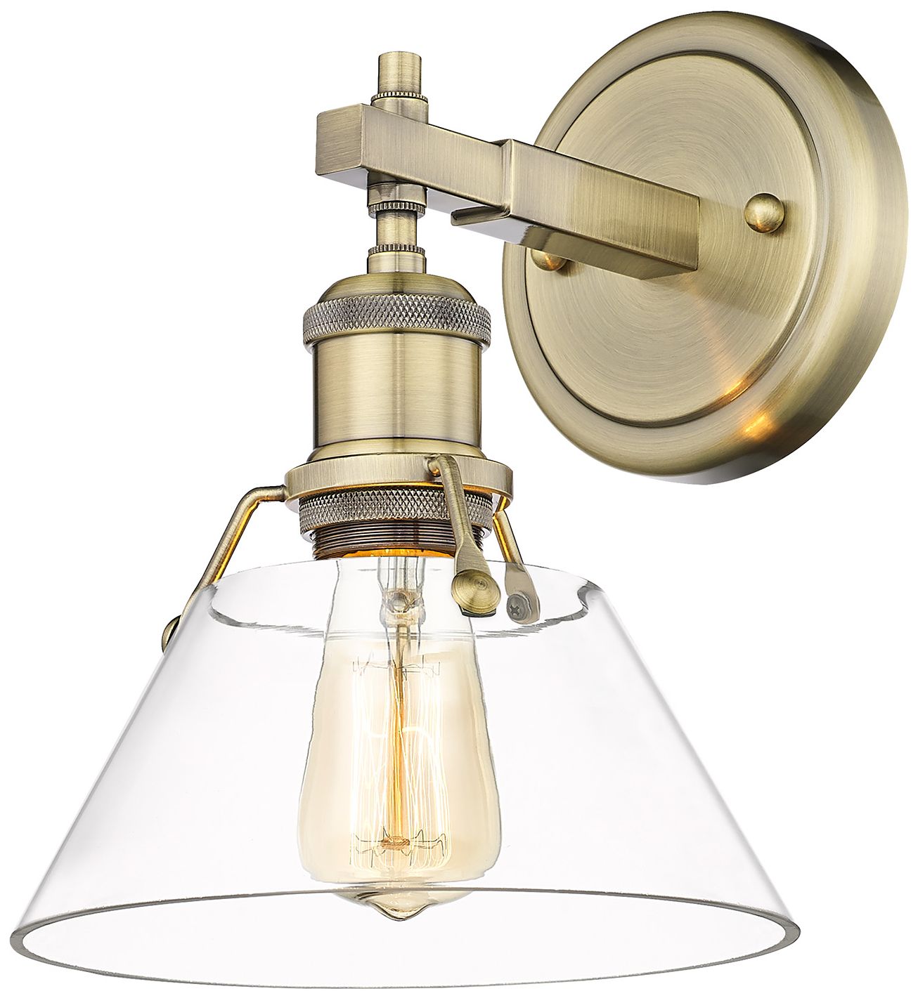 Golden Lighting Orwell Brass - Antique Brass Collection