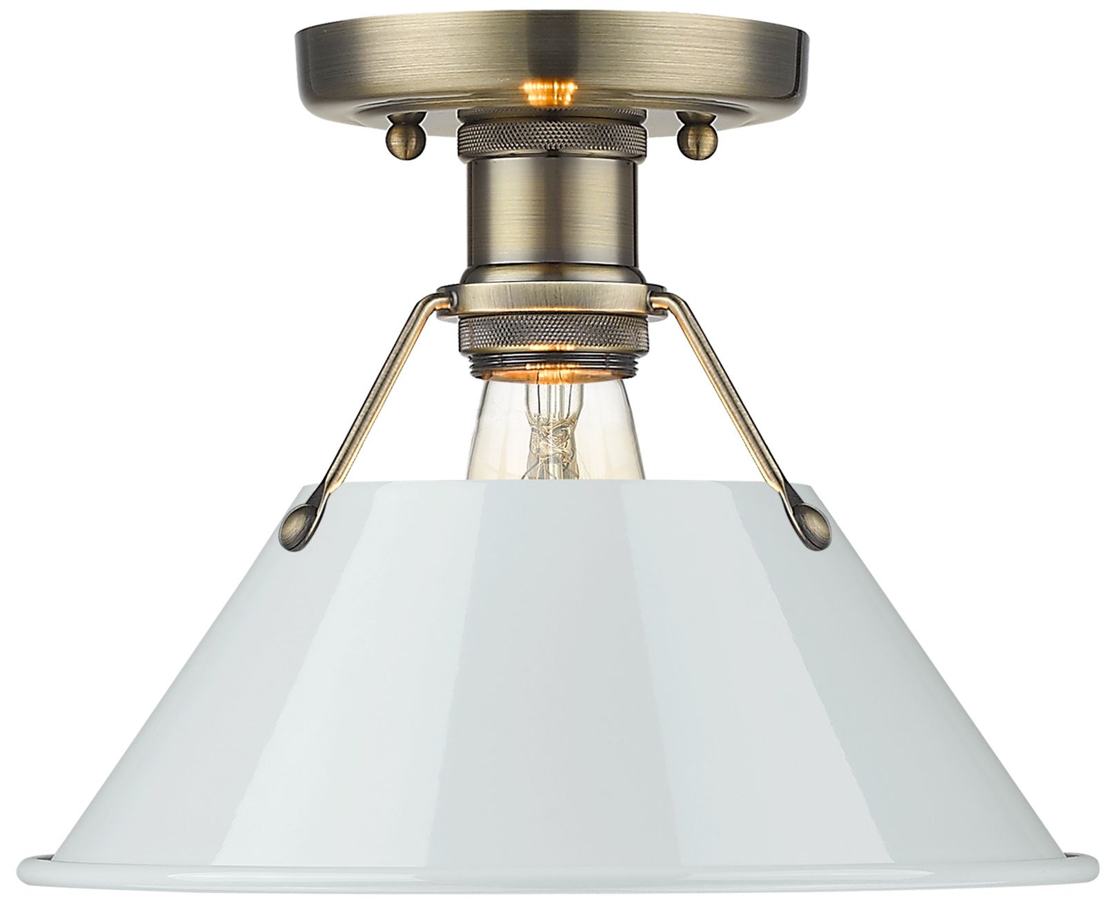 Golden Lighting Orwell Brass - Antique Brass Collection