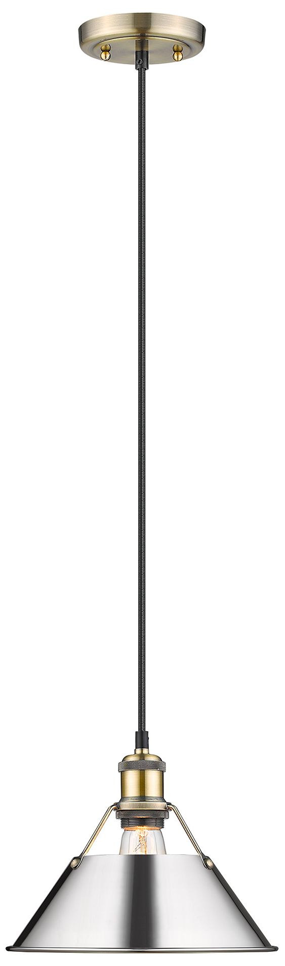 Golden Lighting Orwell Brass - Antique Brass Collection