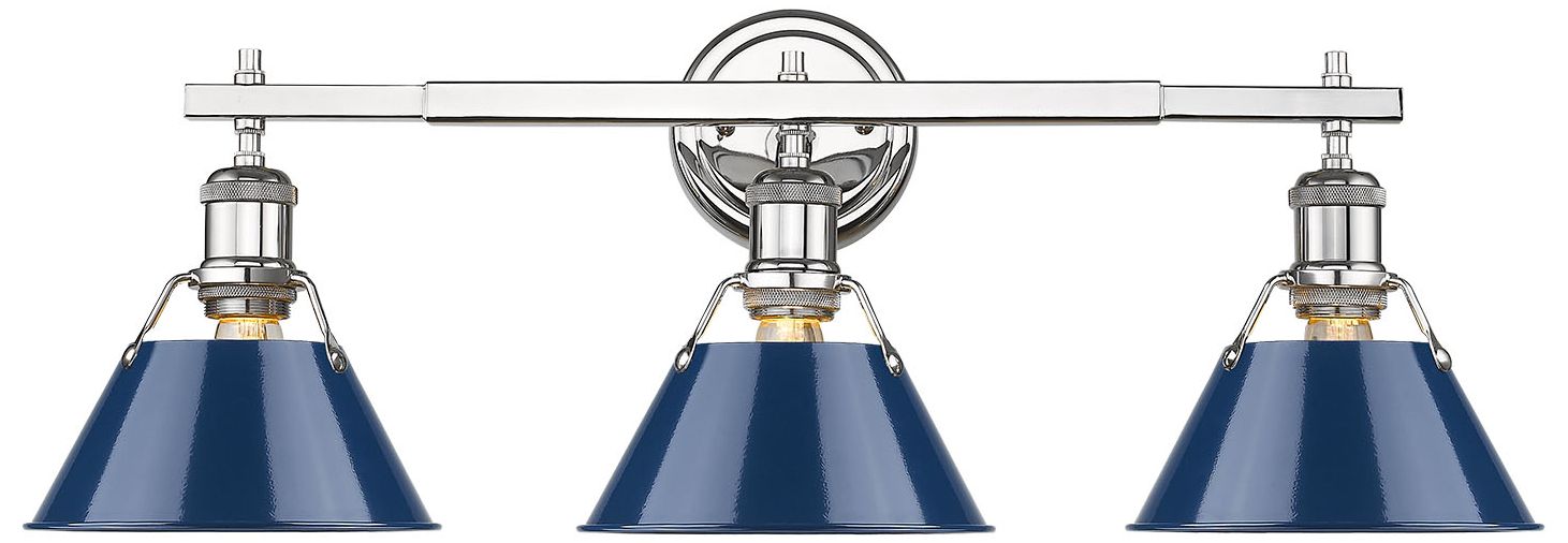 Golden Lighting Orwell Chrome Collection