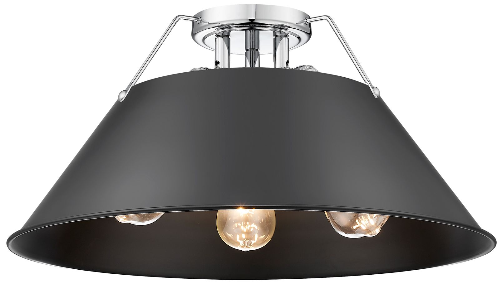 Golden Lighting Orwell Chrome Collection