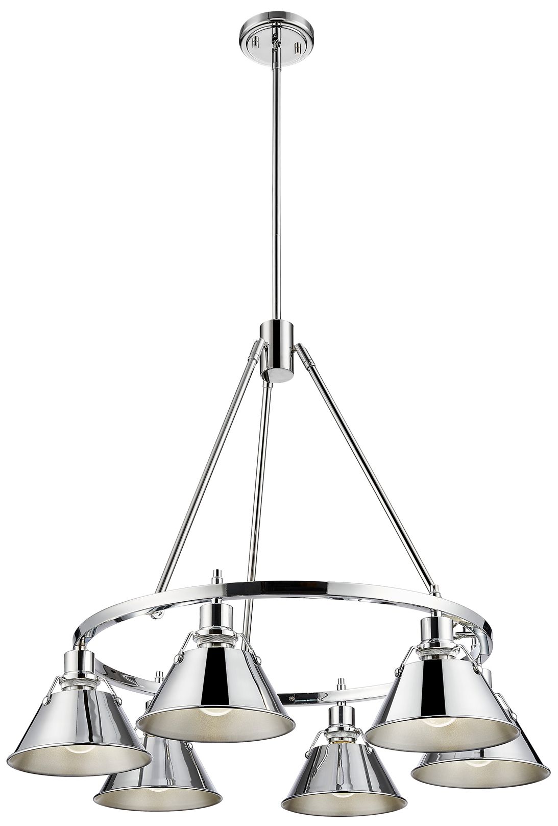 Golden Lighting Orwell Chrome Collection