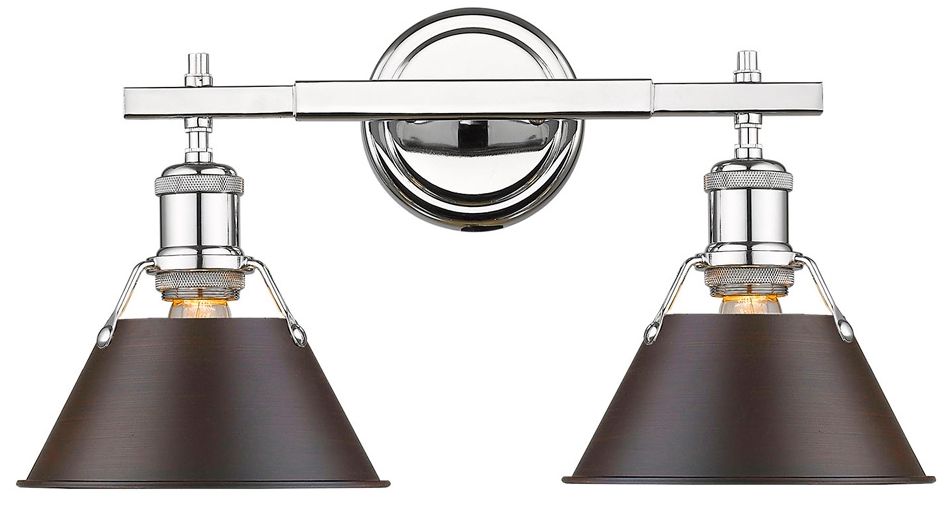 Golden Lighting Orwell Chrome Collection