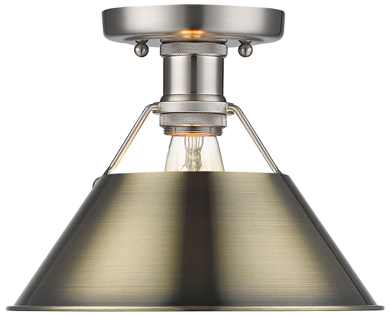 Golden Lighting Orwell Pewter Collection