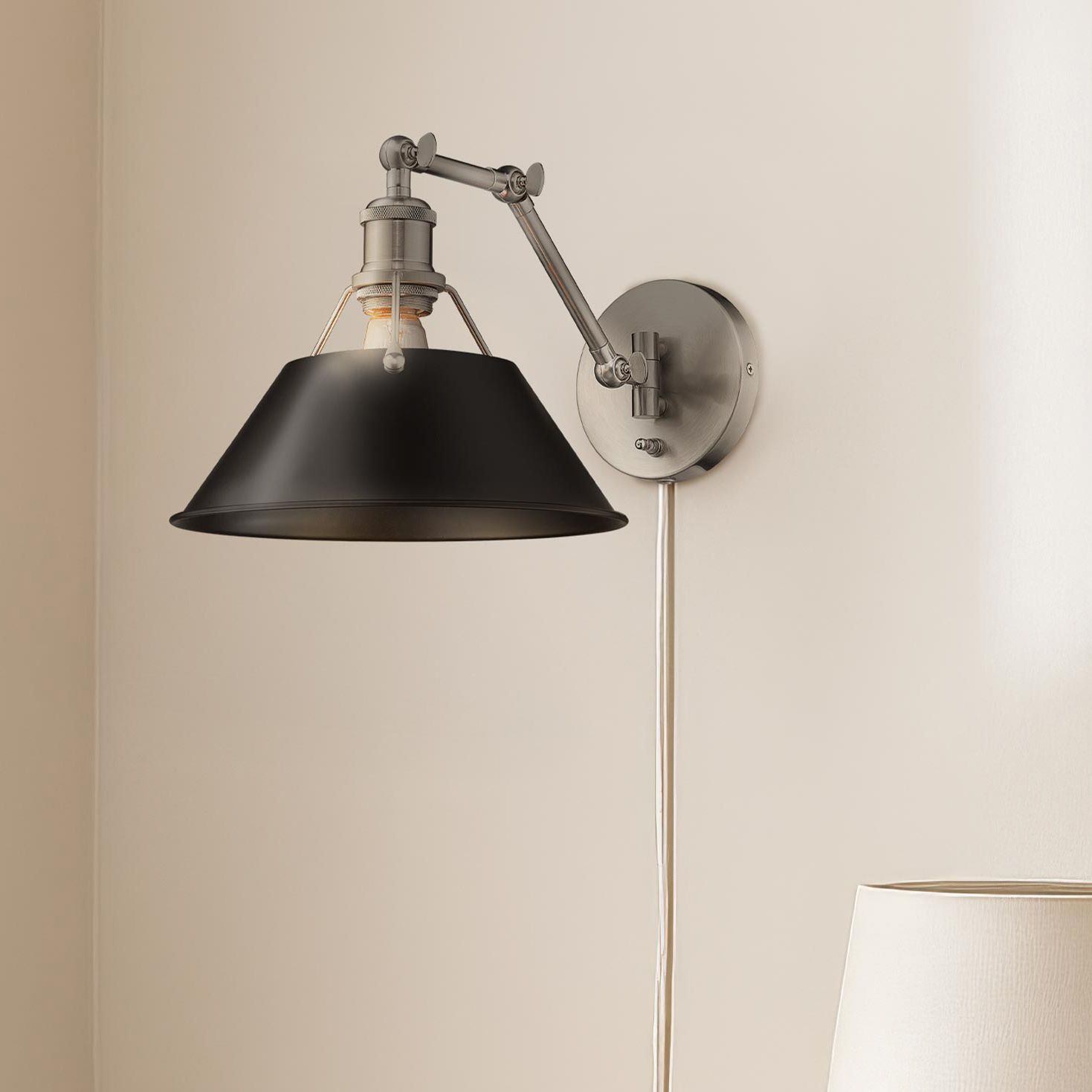 Golden Lighting Orwell Silver Collection