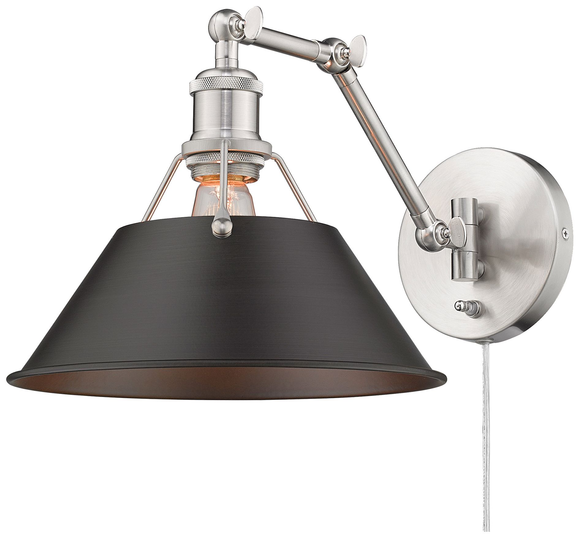 Golden Lighting Orwell Silver Collection