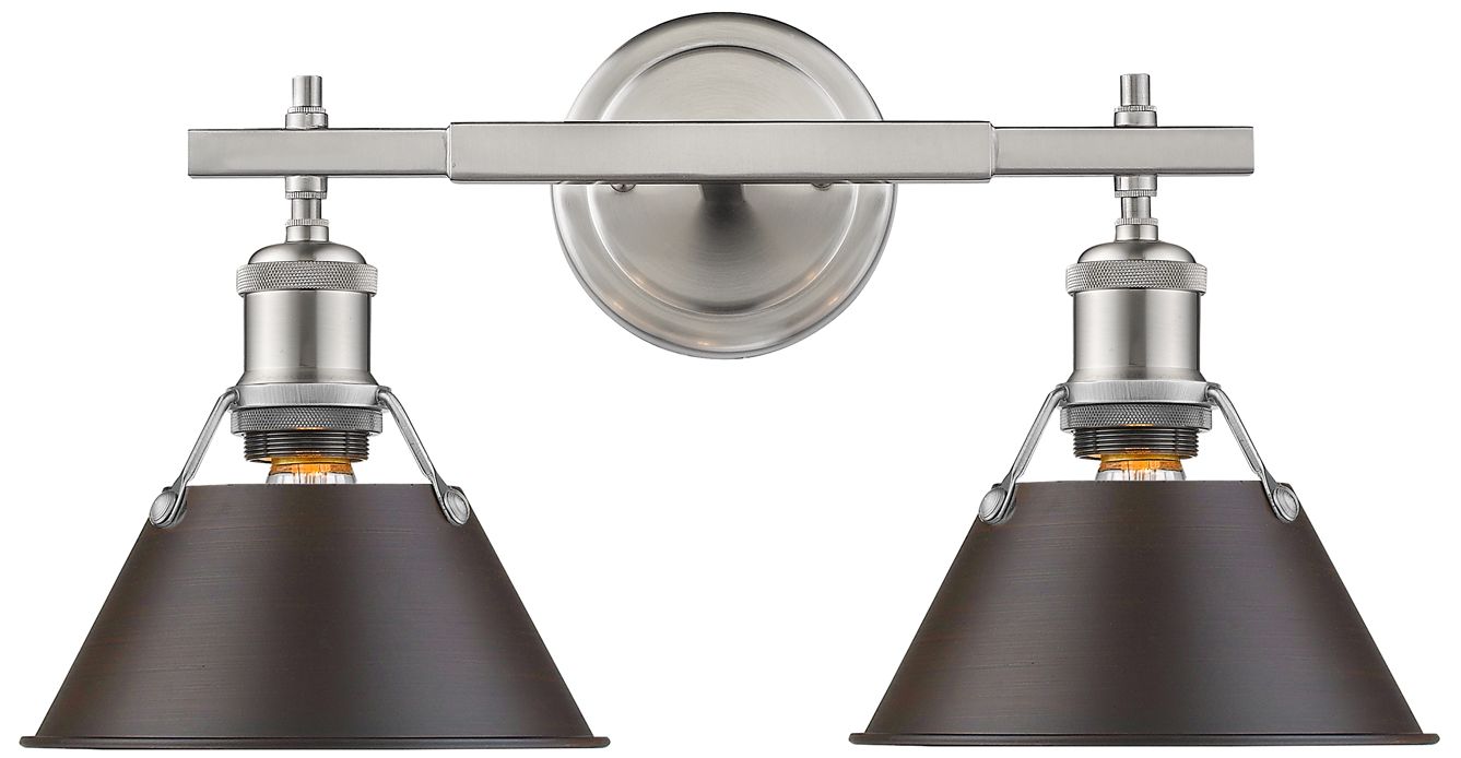 Golden Lighting Orwell Silver Collection