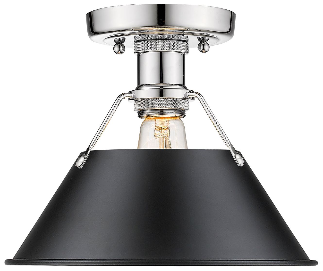 Golden Lighting Orwell Silver Collection