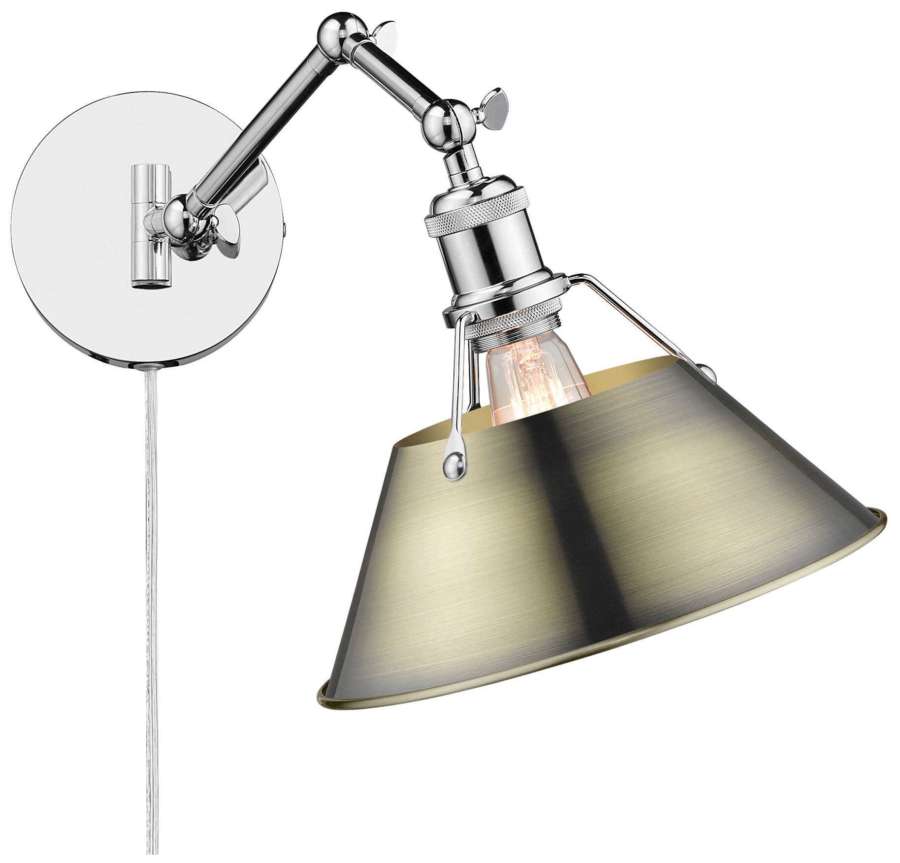 Golden Lighting Orwell Silver Collection