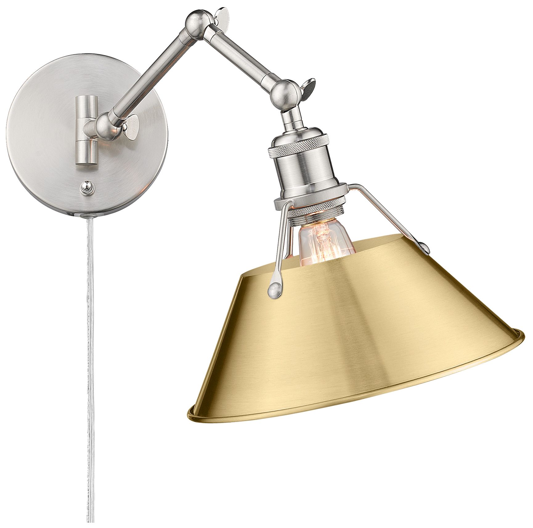 Golden Lighting Orwell Silver Collection