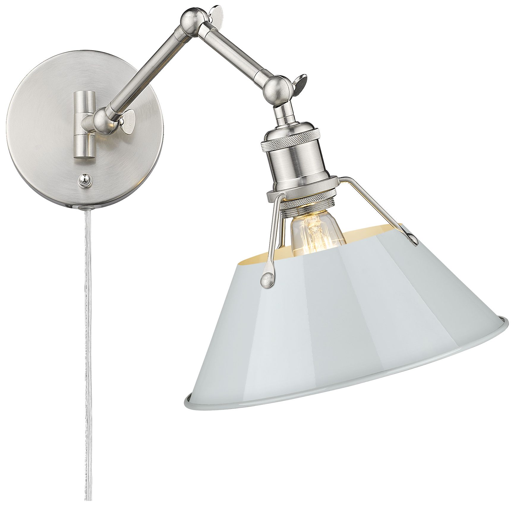 Golden Lighting Orwell Silver Collection