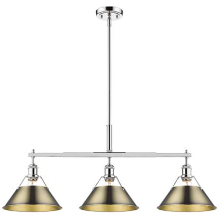 Golden Lighting Orwell Silver Collection