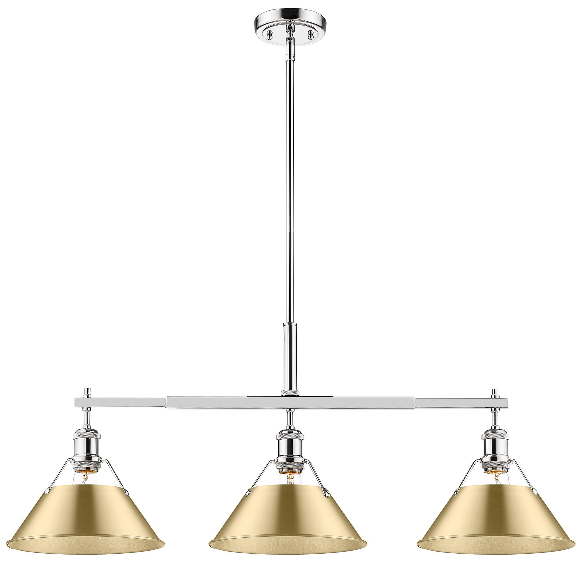 Golden Lighting Orwell Silver Collection