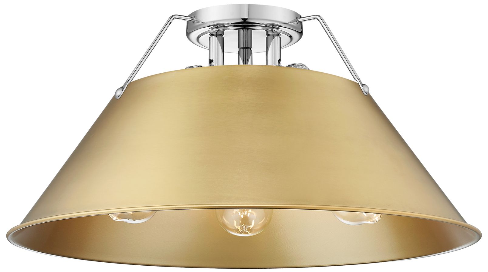 Golden Lighting Orwell Silver Collection
