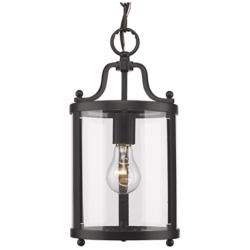 Golden Lighting Payton 7 1/4" Wide Black Mini Pendant