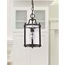 1_Golden Lighting Payton 7 1/4" Wide Black Mini Pendant