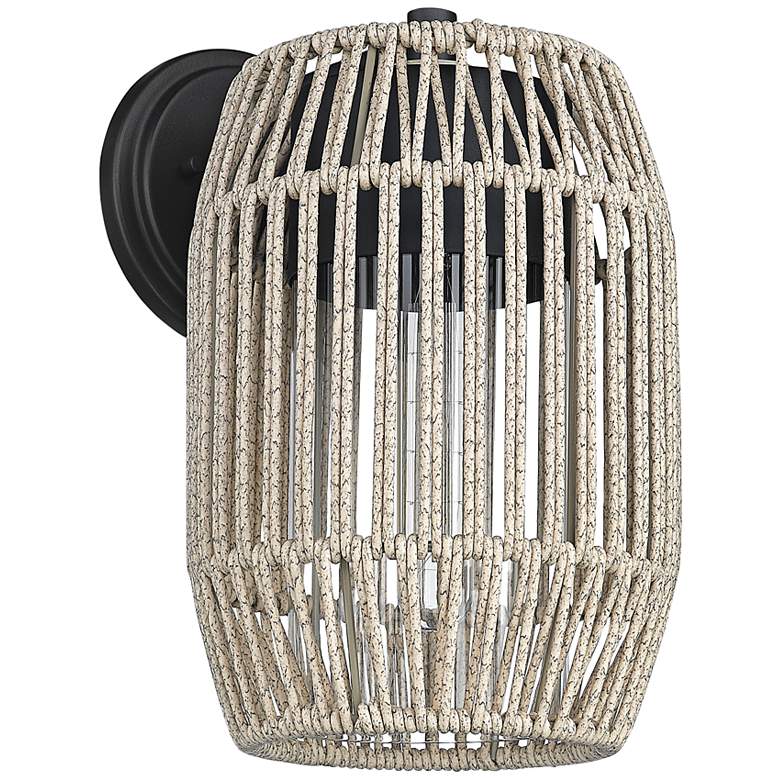 Image 3 Golden Lighting Seabrooke 12 3/4" High Summer Sands Outdoor Wall Light