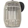 3_Golden Lighting Seabrooke 12 3/4" High Summer Sands Outdoor Wall Light
