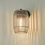 2_Golden Lighting Seabrooke 12 3/4" High Summer Sands Outdoor Wall Light