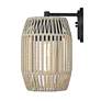 5_Golden Lighting Seabrooke 12 3/4" High Summer Sands Outdoor Wall Light more views
