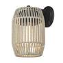 7_Golden Lighting Seabrooke 12 3/4" High Summer Sands Outdoor Wall Light more views