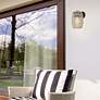 Golden Lighting Seabrooke 12 3/4" High Summer Sands Outdoor Wall Light in scene