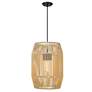 4_Golden Lighting Seabrooke 21 1/4" Summer Sands Outdoor Hanging Light more views