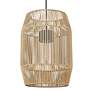 5_Golden Lighting Seabrooke 21 1/4" Summer Sands Outdoor Hanging Light more views