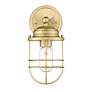 3_Golden Lighting Seaport 10 3/4" Brushed Champagne Bronze Wall Sconce more views