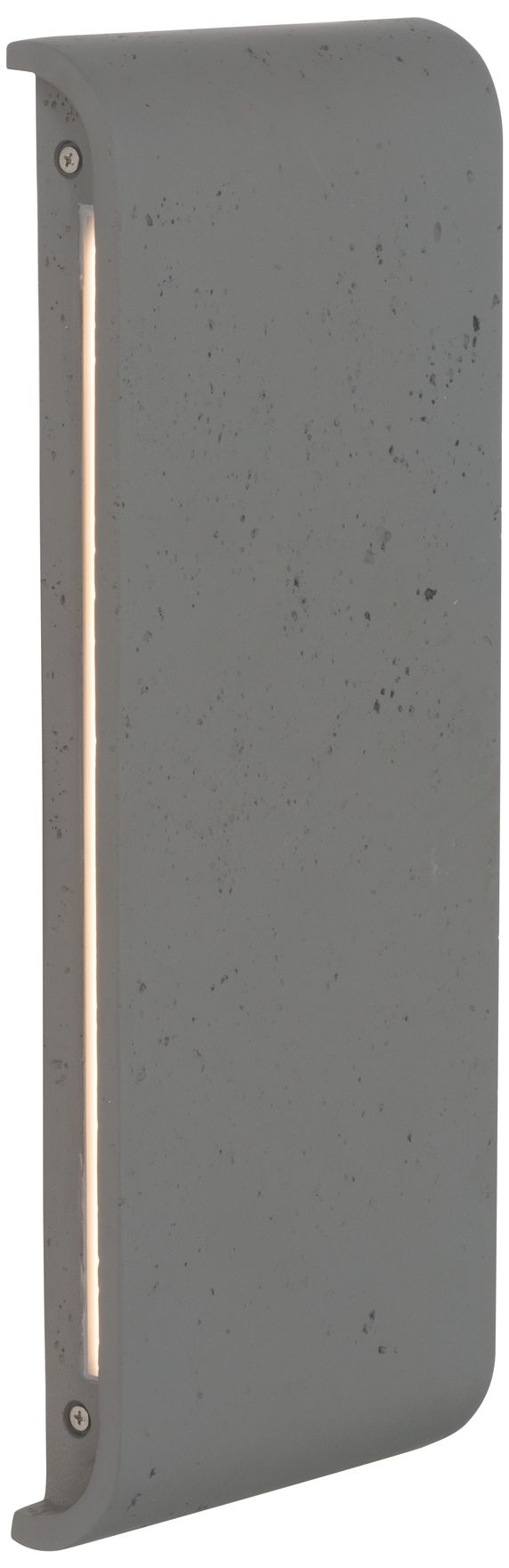 Image 7 Golden Lighting Stela Integrated LED 16in Outdoor Wall in Gray Travertine more views