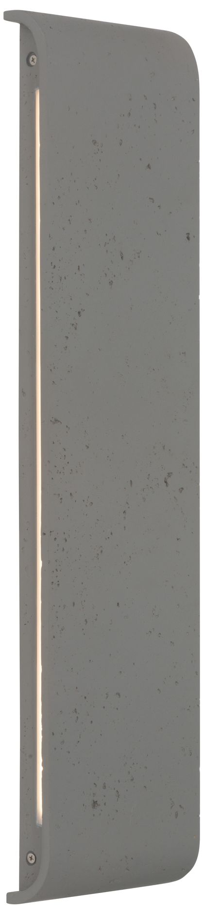 Image 5 Golden Lighting Stela Integrated LED 24in Outdoor Wall in Gray Travertine more views